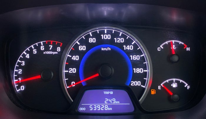 2016 Hyundai Grand i10 SPORTZ 1.2 KAPPA VTVT, Petrol, Manual, 54,008 km, Odometer Image