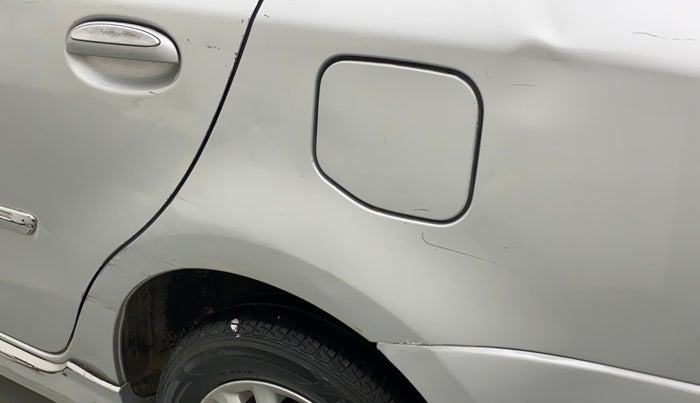 2011 Toyota Etios VX, Petrol, Manual, 1,00,010 km, Left quarter panel - Minor scratches
