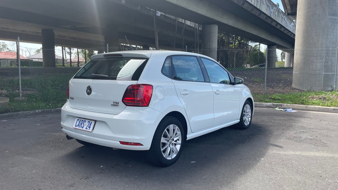 2017 Volkswagen Polo Urban (66tsi), Automatic, 104429 km, Right Back Diagonal (45- Degree) View