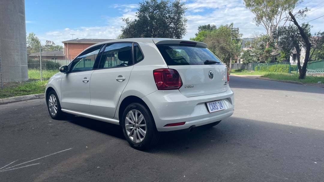 2017 Volkswagen Polo Urban (66tsi), Automatic, 104429 km, Left Back Diagonal (45- Degree) View