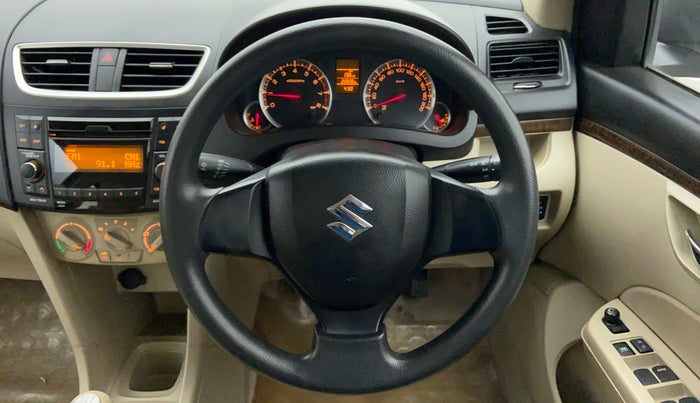 2015 Maruti Swift Dzire VXI, Petrol, Manual, 22,020 km, Steering Wheel Close Up