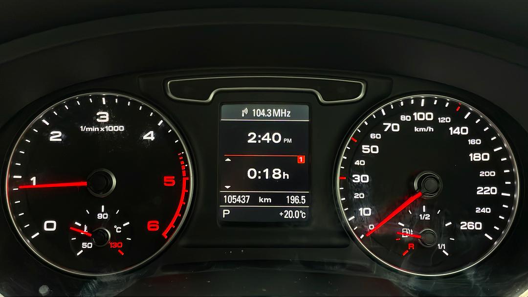 2014 Audi Q3 2.0 Tdi Quattro (103kw), Automatic, 105437 km, Odometer View