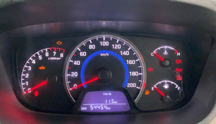 2015 Hyundai Grand i10 ASTA 1.2 KAPPA VTVT, Petrol, Manual, 54,449 km, Odometer View