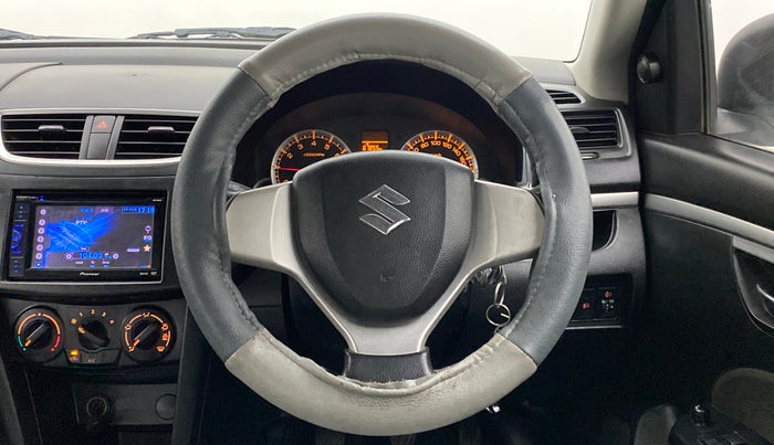 2014 Maruti Swift VXI D, Petrol, Manual, 57,946 km, Steering Wheel Close Up
