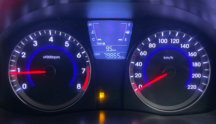 2013 Hyundai Verna FLUIDIC 1.6 EX VTVT, Petrol, Manual, 79,909 km, Odometer Image