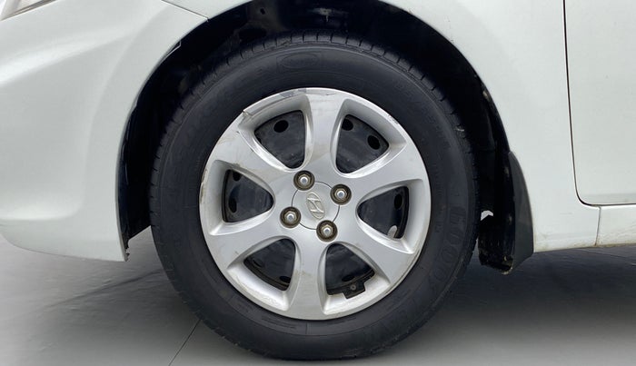 2013 Hyundai Verna FLUIDIC 1.6 EX VTVT, Petrol, Manual, 79,909 km, Left Front Wheel