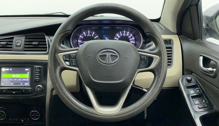2017 Tata Zest XT PETROL, CNG, Manual, 66,460 km, Steering Wheel Close Up