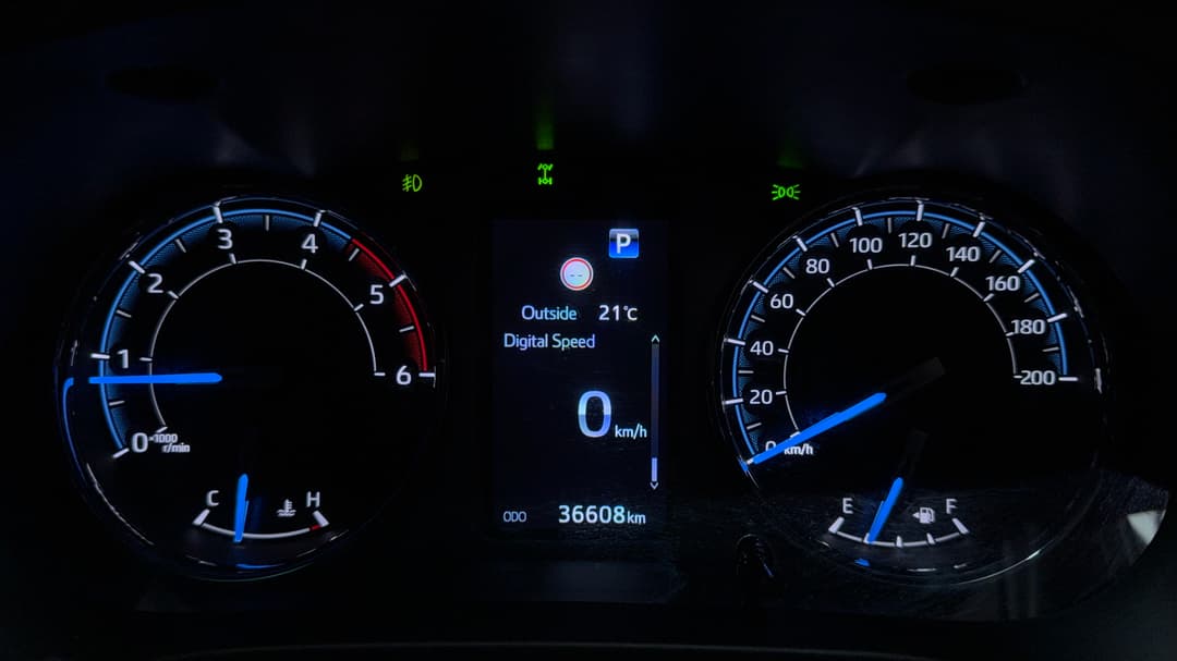 2023 Toyota Hilux Rogue (4x4), Automatic, 36608 km, Odometer View