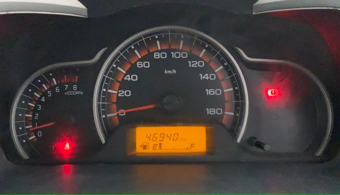 2016 Maruti Alto K10 VXI P, Petrol, Manual, 46,912 km, Odometer View