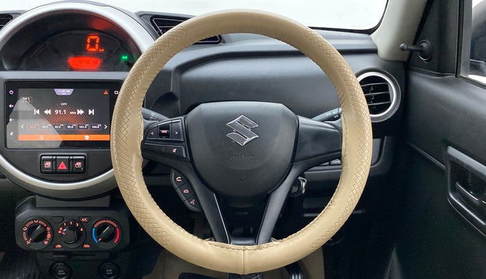 2020 Maruti S PRESSO VXI PLUS AGS, Petrol, Automatic, 30,832 km, Steering Wheel Close Up