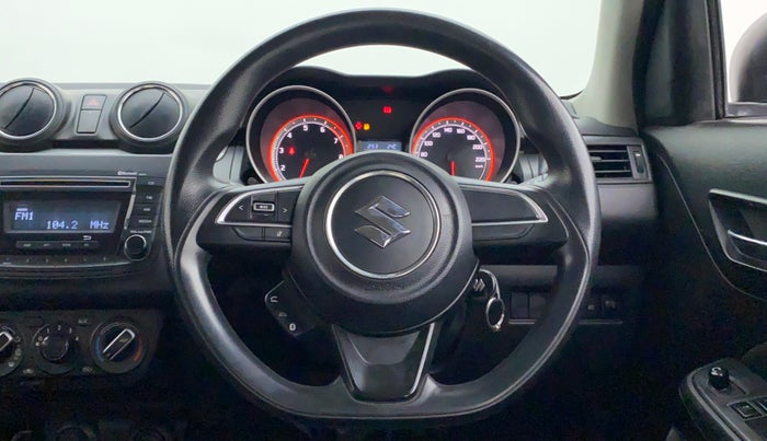 2018 Maruti Swift VXI AMT D, Petrol, Automatic, 72,984 km, Steering Wheel Close-up