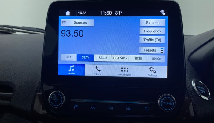 2018 Ford Ecosport 1.5 TDCI TITANIUM PLUS, Diesel, Manual, 34,998 km, Infotainment System