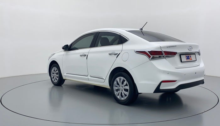 2018 Hyundai Verna 1.4 VTVT E, Petrol, Manual, 31,318 km, Left Back Diagonal (45- Degree) View