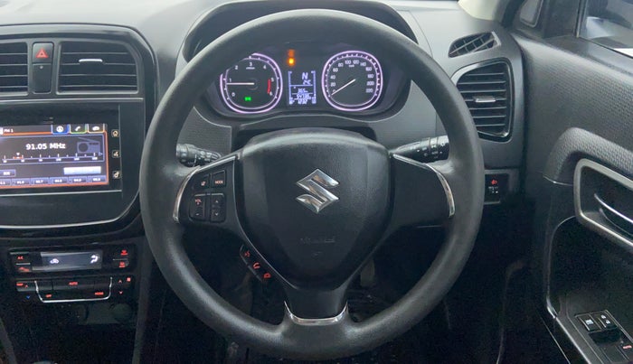 2018 Maruti Vitara Brezza ZDI+ DUAL TONE AMT, Diesel, Automatic, 54,738 km, Steering Wheel Close-up