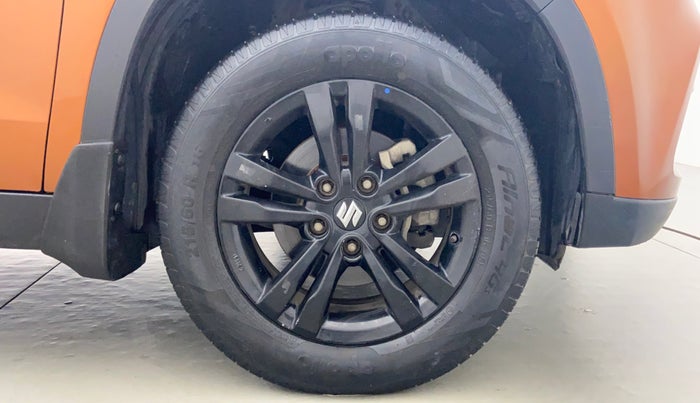 2018 Maruti Vitara Brezza ZDI+ DUAL TONE AMT, Diesel, Automatic, 54,738 km, Right Front Tyre