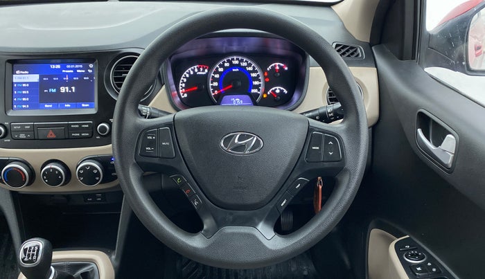 2019 Hyundai Grand i10 1.2 KAPPA SPORTZ (O), Petrol, Manual, 12,608 km, Steering Wheel Close Up