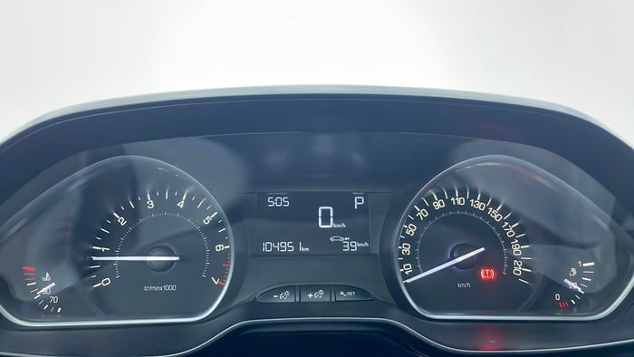 Peugeot 208-Odometer View
