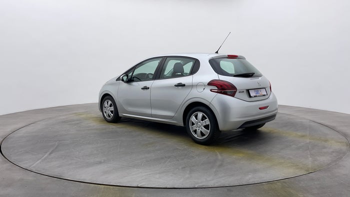 Peugeot 208-Left Back Diagonal (45- Degree) View