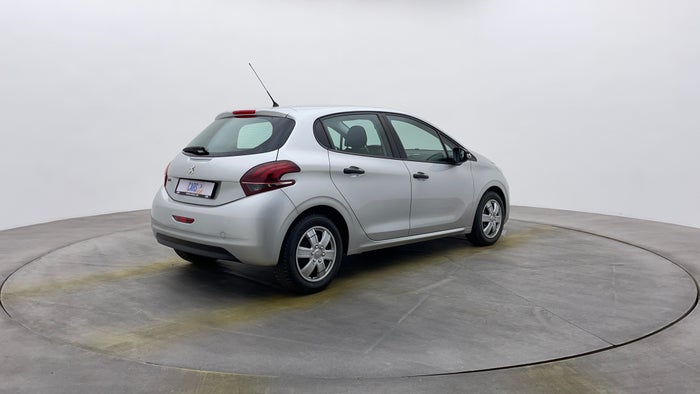 Peugeot 208-Right Back Diagonal (45- Degree) View