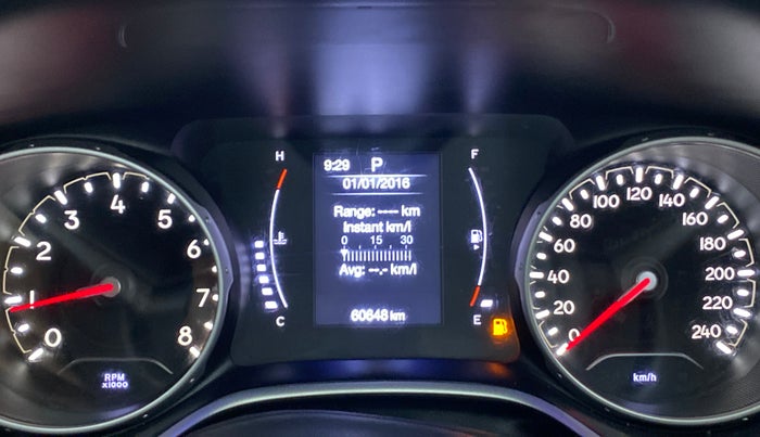 2017 Jeep Compass LIMITED (O) 1.4 PETROL AT, Petrol, Automatic, 60,648 km, Odometer Image