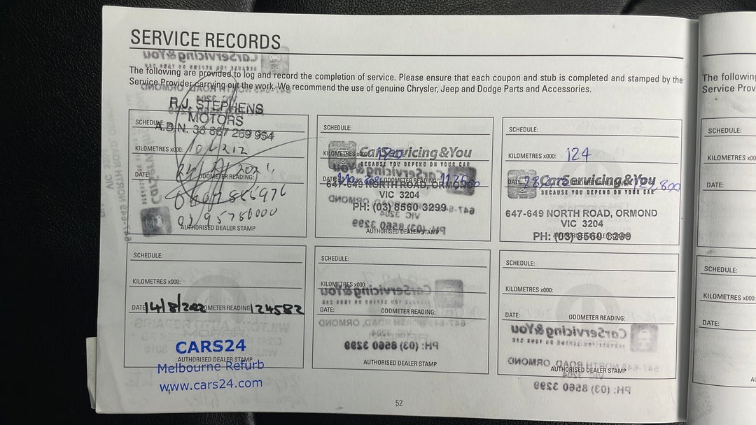 2015 Jeep Cherokee Limited (4x4), Automatic, 124418 km, Service History