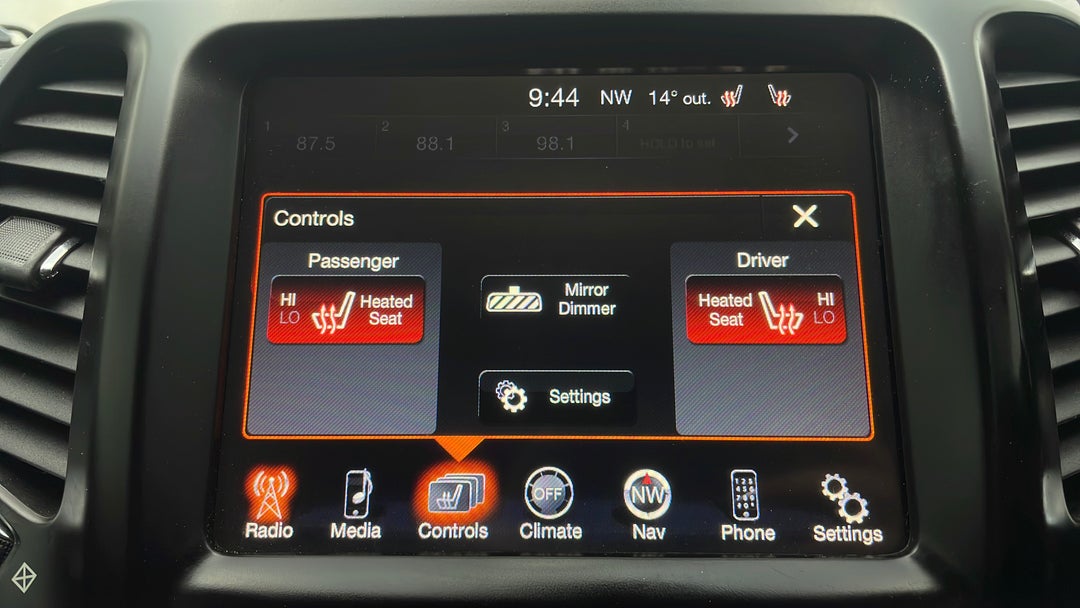 2015 Jeep Cherokee Limited (4x4), Automatic, 124418 km, Ventilated Seats