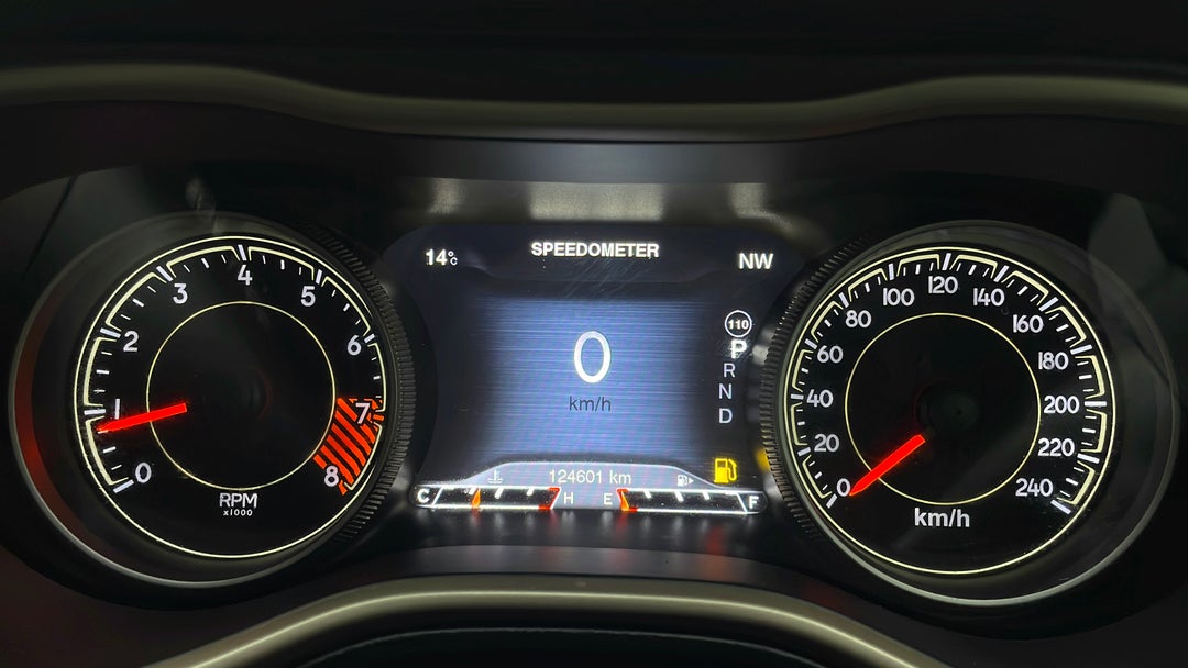 2015 Jeep Cherokee Limited (4x4), Automatic, 124418 km, Odometer View