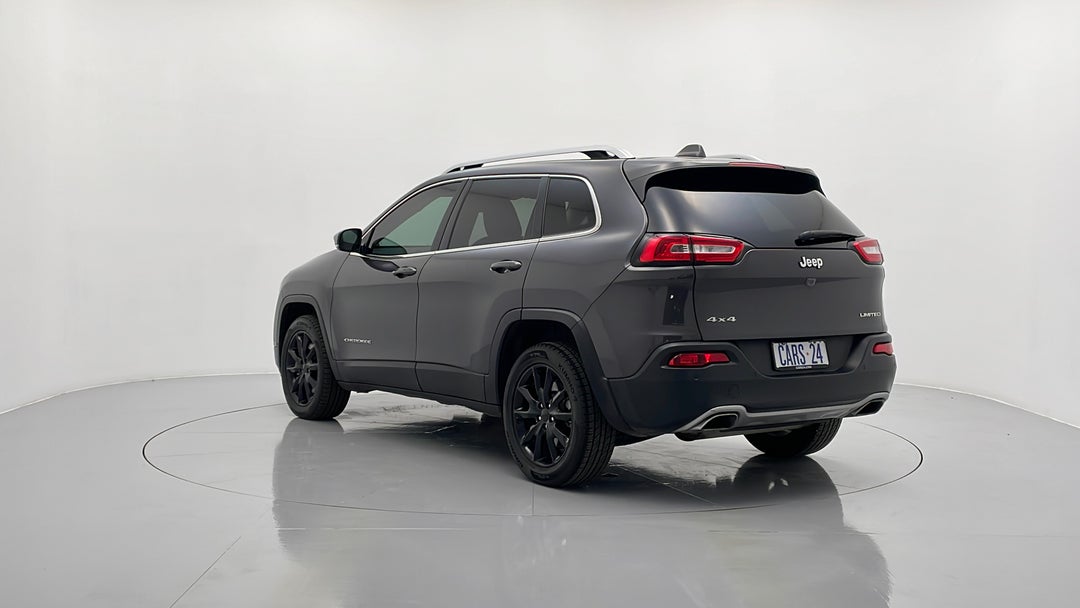 2015 Jeep Cherokee Limited (4x4), Automatic, 124418 km, Left Back Diagonal (45- Degree) View