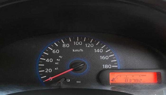 2015 Datsun Go T, Petrol, Manual, 83,782 km, Odometer View