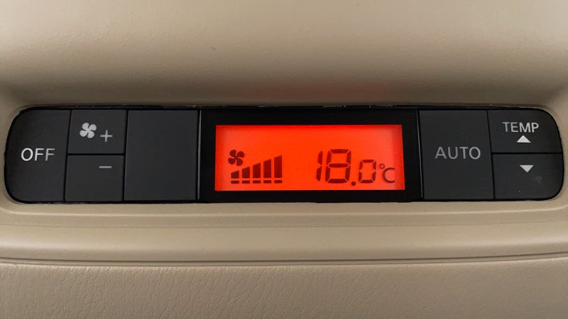 Nissan Pathfinder-Rear AC Temperature Control