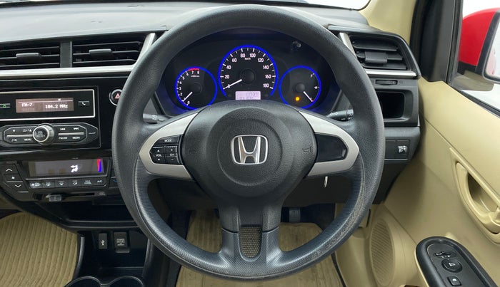 2017 Honda Brio 1.2 S MT I VTEC, Petrol, Manual, 31,660 km, Steering Wheel Close Up