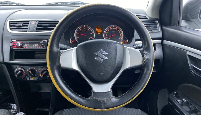 2015 Maruti Swift VDI ABS, Diesel, Manual, 73,931 km, Steering Wheel Close-up