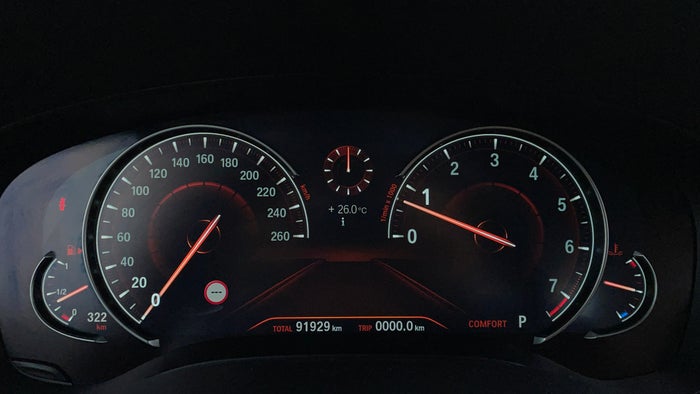 BMW 530I-Odometer View