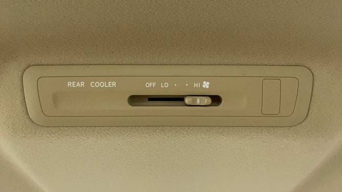 Toyota Previa-Rear AC Temperature Control