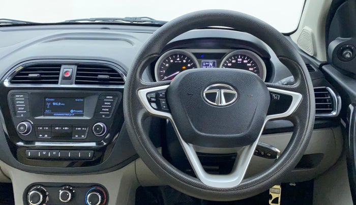2017 Tata Tiago XZA 1.2 REVOTRON, Petrol, Automatic, 1 km, Steering Wheel Close-up