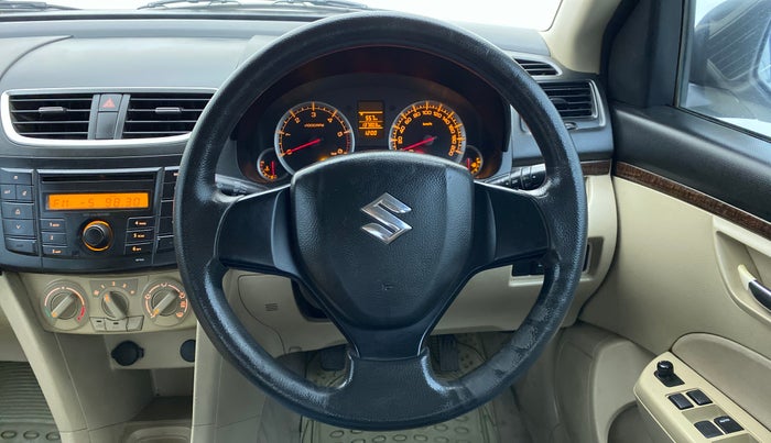 2013 Maruti Swift Dzire VDI BS IV, Diesel, Manual, 1,37,803 km, Steering Wheel Close-up