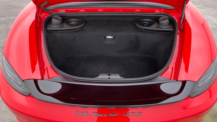 PORSCHE BOXSTER-Boot Inside View