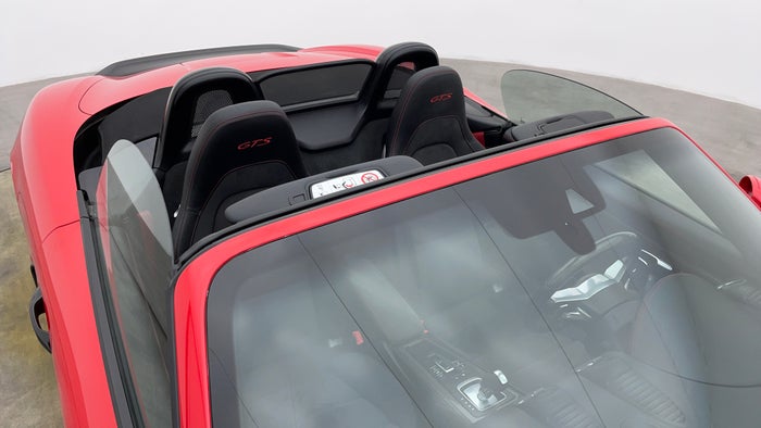 PORSCHE BOXSTER-Open Top View