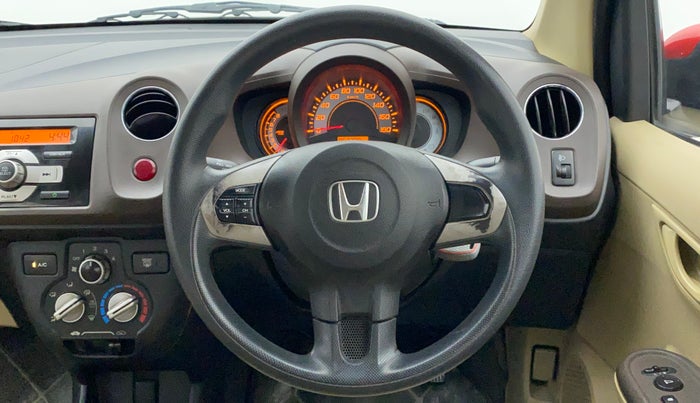 2013 Honda Brio S MT, Petrol, Manual, 52,699 km, Steering Wheel Close Up