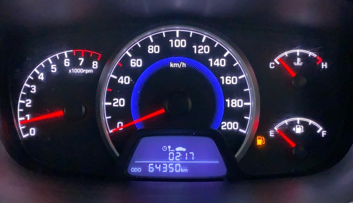 2017 Hyundai Grand i10 MAGNA 1.2 KAPPA VTVT, Petrol, Manual, 64,350 km, Odometer View