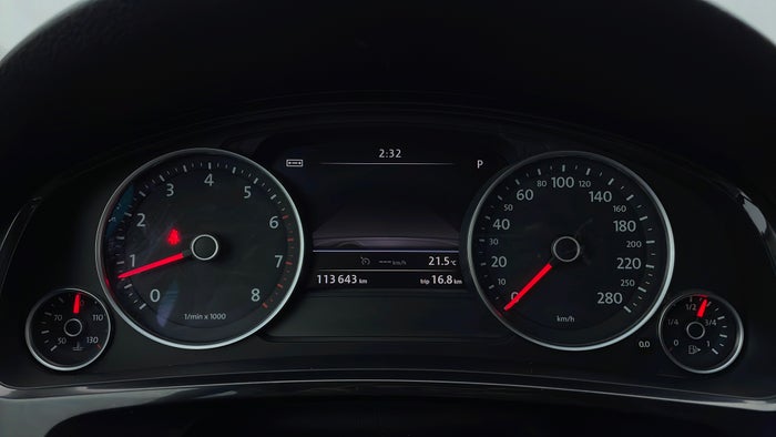 Volkswagen Touareg-Odometer View