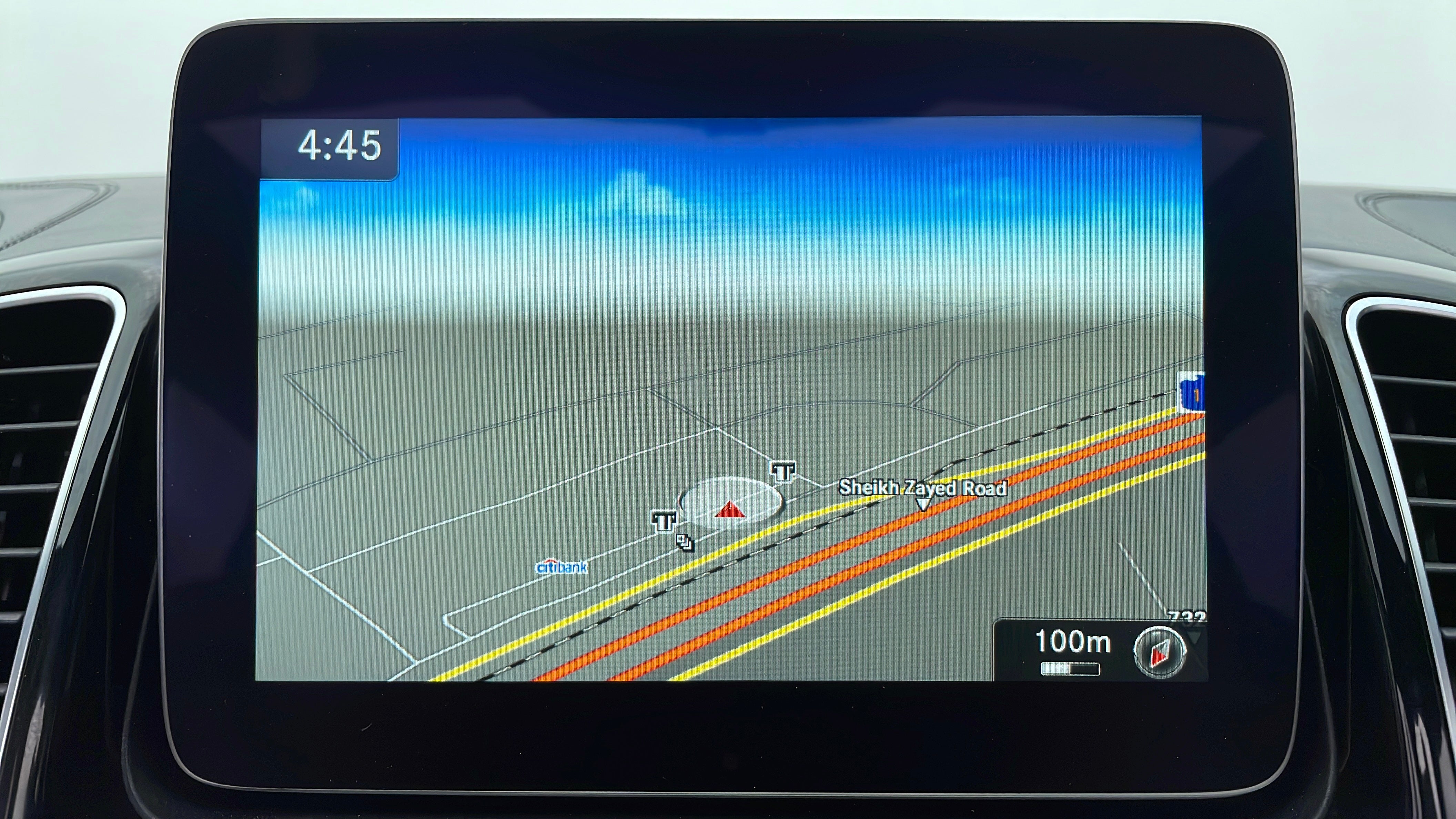 Mercedes Benz GLE-Class-Navigation System
