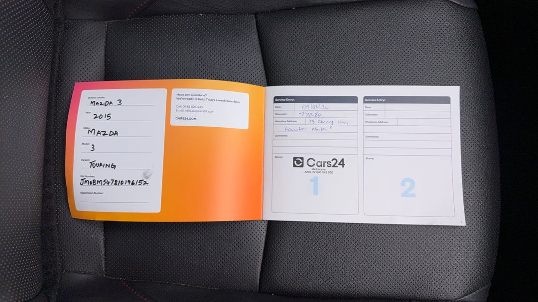 2015 Mazda 3 Touring, Automatic, 77310 km, Service History