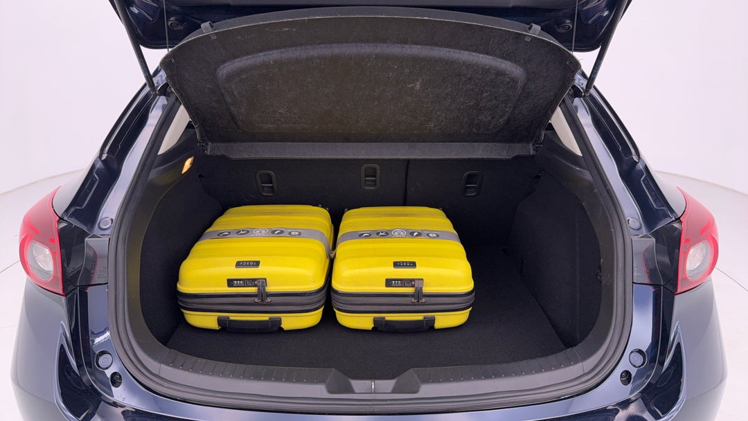 2015 Mazda 3 Touring, Automatic, 77310 km, Boot Inside View with Luggage