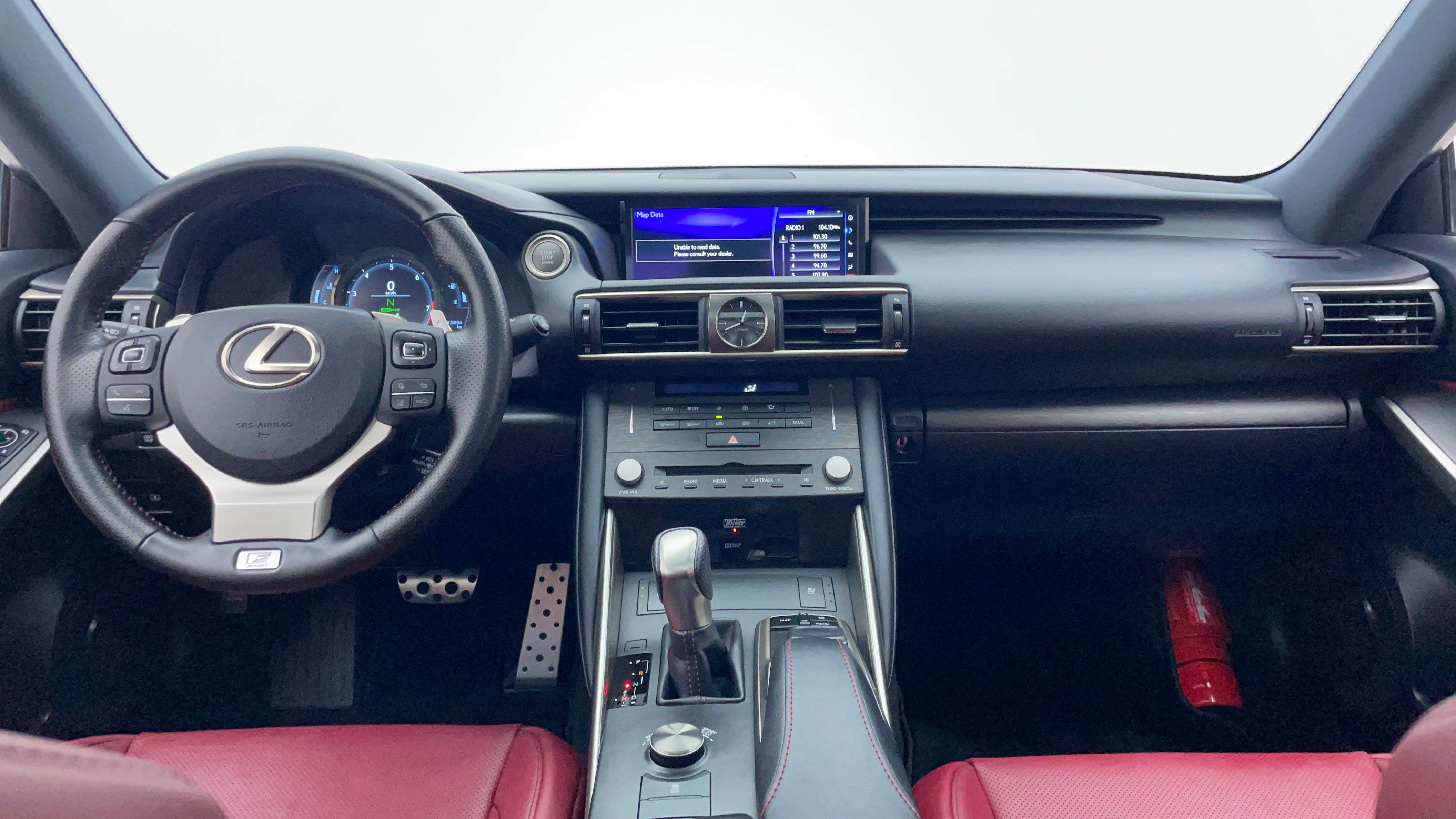 Lexus IS 350-Dashboard View
