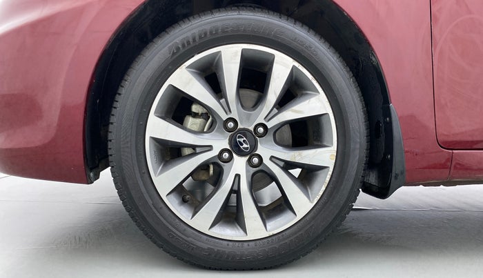 2014 Hyundai Verna FLUIDIC 1.4 VTVT CX, Petrol, Manual, 15,794 km, Left Front Wheel