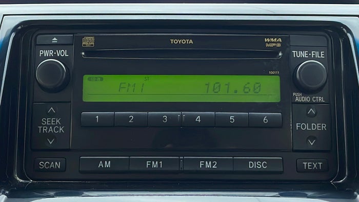 TOYOTA PREVIA-Infotainment System