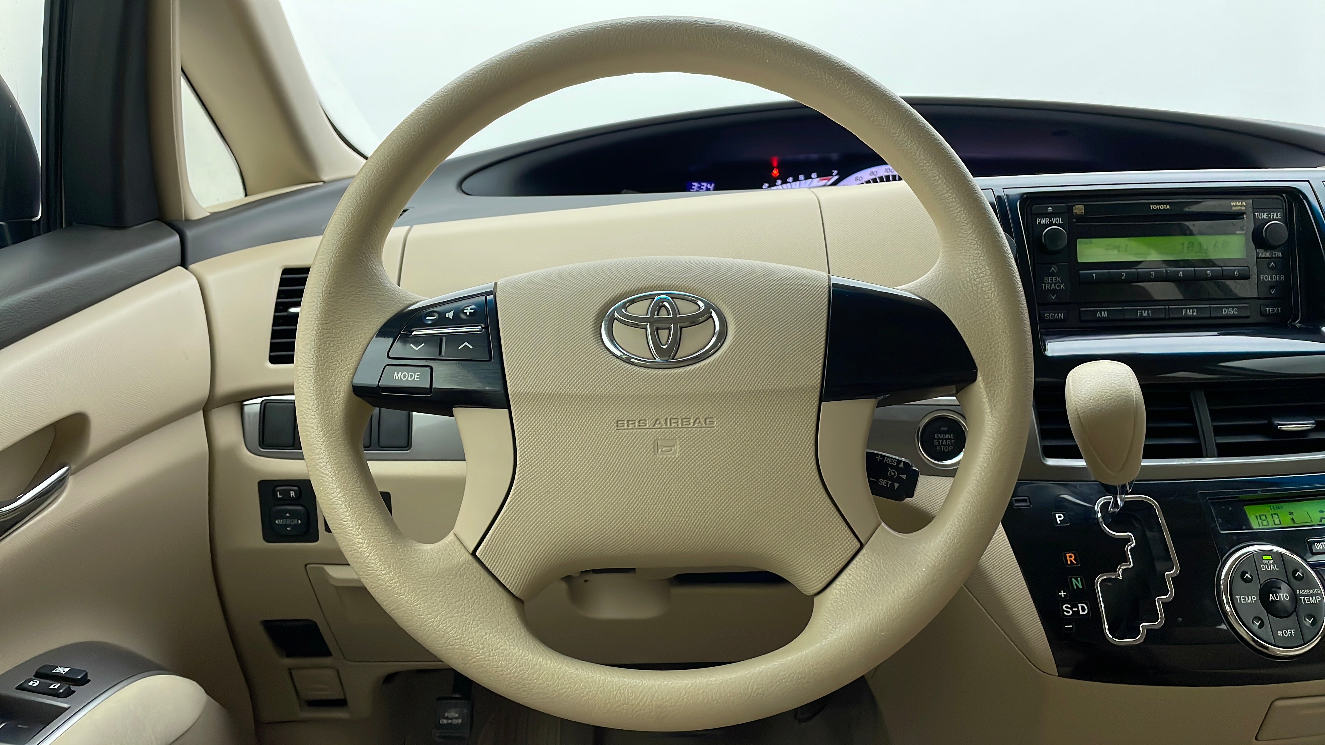 Toyota Previa-Steering Wheel Close-up