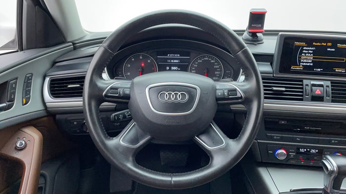 Audi A6-Steering Wheel Close-up