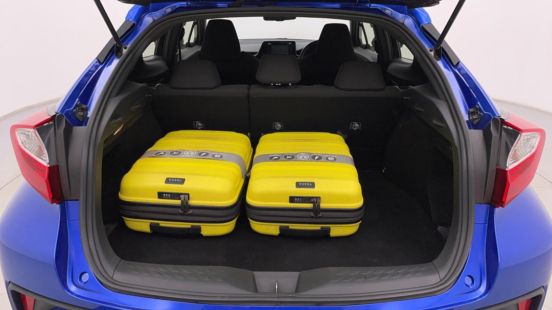 Boot Inside View with Luggage